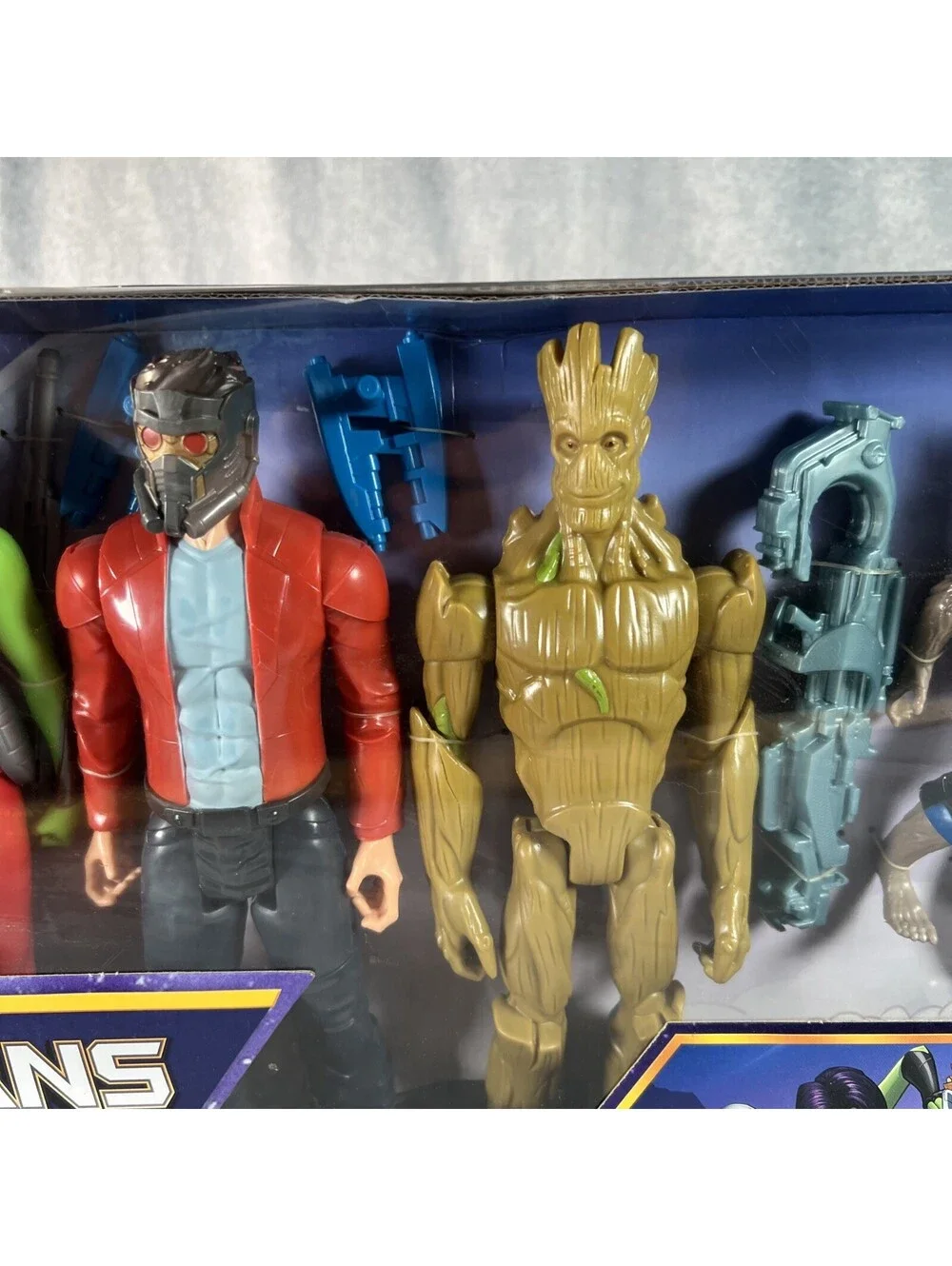 Marvel Guardians Of The Galaxy Titan Hero Series Target Exclusive Box Set -RARE!